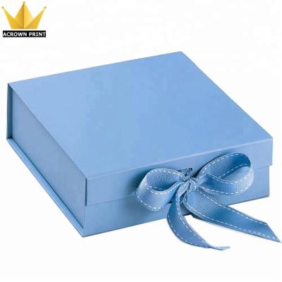 China Recycled Materials Custom Eco - Friendly Newborn Blank Baby Boy Clothes Gift Boxes for sale