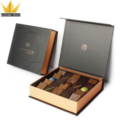 China Customized Book Box Valentine's Day Gift Packaging Box Recyclable Luxury Chocolate for sale