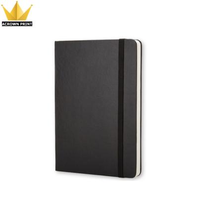 China Cheap Hardcover Paper Notebooks Ordered Simple Square Notebook Writing Black Journal Paper Notebook for sale