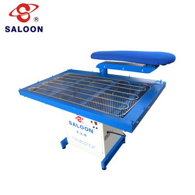 China High Effeciency Eco - Friendly Strong Vacuum Power Garment Ironing Tables for sale