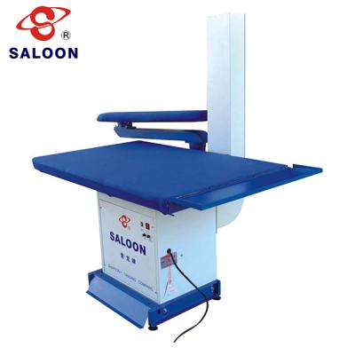 China Garment Shops Steel With 1 Buck Working Area 1520*780mm Cloth Vacuum Ironing Table for sale