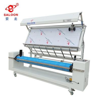 China Garment Shops Cloth Frame Foot Emergency Switch Clothes Spreading Inspection System for sale