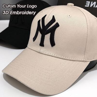 China Solid Color COMMON Twill Simple Soft Top 3d Embroidery Sports Blank Adjustable Custom Unstructured Cotton Dad Hats Baseball Cap for sale