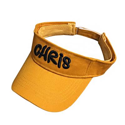 China Wholesale Custom Character Embroidery Printed Outdoor Logo Straw Fishing Sun Visor Hat Beach Sun Visor Adjustable Transparent Hat for sale