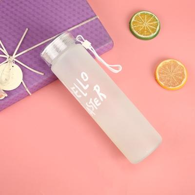 China Sustainable Factory Supplying Natural Crystal Quartz Water Bottle Gemstone Glass, Non-slip Bottle Glass Container For Water for sale