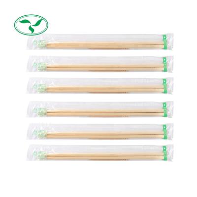 China Eco Disposable Bamboo Chopsticks With Custom Packing for sale