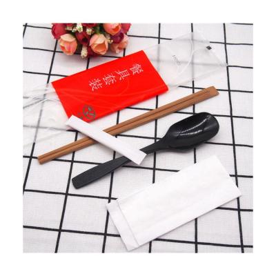 China Disposable Hot Selling Chopsticks Spoon Fork Set Custom Amazon Manufacturer for sale