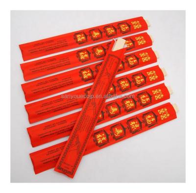 China Disposable Chinese Wedding Chopsticks With Customer Printing Paper Envelope for sale