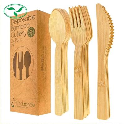 China 2021 Hot Selling Disposable Cutlery 24pcs Set for sale