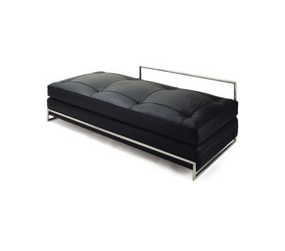 Κίνα Γκρίζο Daybed καναπέδων δέρματος αποσπάσιμο σύγχρονο κλασικό σωληνοειδές πλαίσιο της Eileen προς πώληση