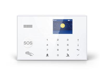 China 2021Newest 2.4 inch TFT LCD TuyaSmart WiFi GSM Alarm System with 3pcs wired zones PST-G30 PST-G30 for sale