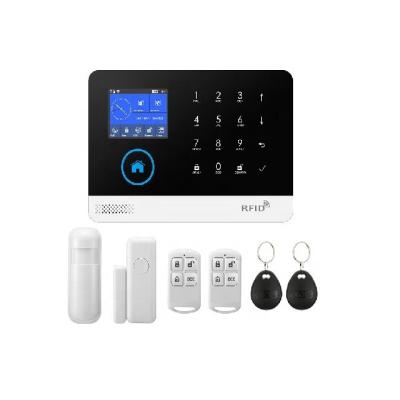 China China Manufacturer Tuya Wireless WiFi GSM Smart Home Alarm System PST-WG103T 2.4 inch TFT Display Screen for sale