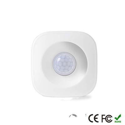 China Hot Seller ABS Smart Life TuyaSmart APP Independently Working Tuya WiFi PIR Motion Sensor With Home Alarm Sensor PST-WP001 for sale