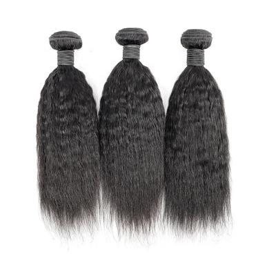 China Brazilian Yaki Mink Hair Wholesale Directly Bundles Unprocessed Virgin Brazilian Curly Straight Hair for sale