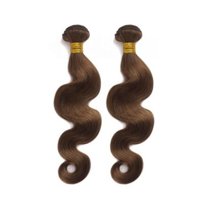 China Body Wave Indian Remy Human Virgin Hair Weaves Brown Blonde Hair Vendors Color Hair Bundles for sale