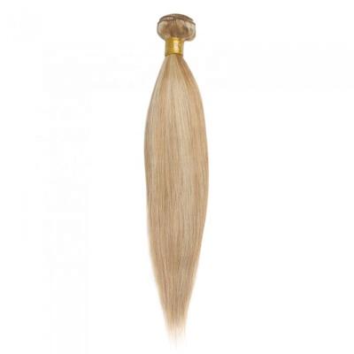 China Silky Straight Wave 27/613 Blonde Human Hair Bundles Wholesale Machine Weft Hair Extensions Human Hair for sale