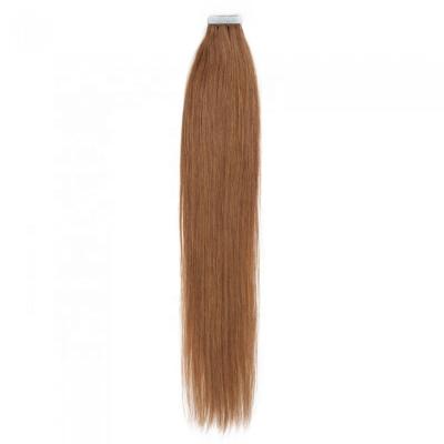 China Silky Straight Wholesale Double Drawn Russian Tape In Hair Extensions Remy Tape Hair Extensions Human Hair for sale