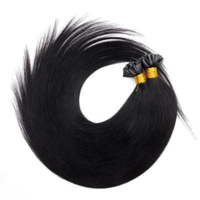 China Silky Straight Italian Hair Extension Keratin Wave Tip Hair Extensions Double Drawn Tip Hair Extensions I Tip for sale