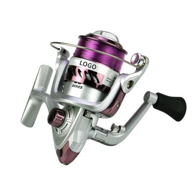 China Right Hand Toplure Spinning fishing reel 1000 series - 7000 series spin plastic spool with line cheap fishing spinning reels for combo for sale