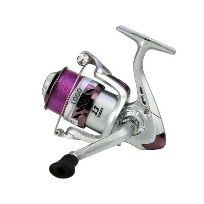 China Right Hand Toplure cheap Mini Spinning Fishing Reel Fishing Tackle Small Spinning Reel 5.2:1 Metal reel Pesca with 100m Line for sale