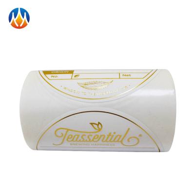 China Price Tag Self Adhesive Programmable Thermal Label Custom Sticker Roll for sale