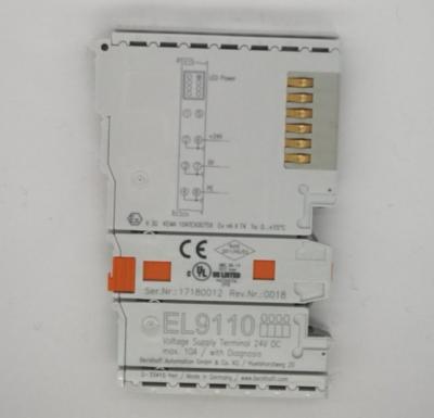 China Beckhoff EL9110 Potenzialversorgungsterminal 24 V Gleichspannung mit Diagnostik zu verkaufen