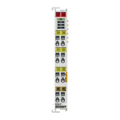 China EL2612 Beckhoff  | EtherCAT Terminal, 2-channel relay output, 125 V AC, 30 V DC, 0.5 A AC, 2 A DC for sale