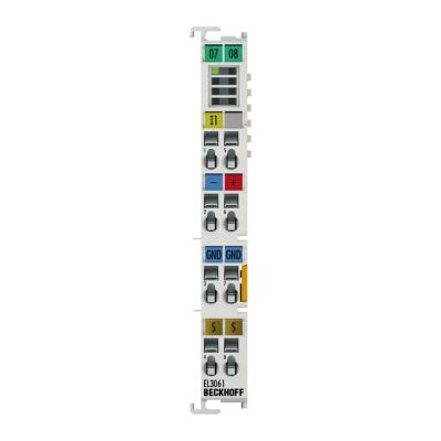 Κίνα Τερματικό Beckhoff EL3061 EtherCAT με αναλογική είσοδο ενός καναλιού, τάση, 0...10 V, 12 Bit προς πώληση