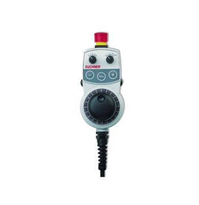 China HBA-079827 (Order no. 079827) EUCHNER Hand-held pendant station HBA EMERGENCY STOP device push buttons foil selector zu verkaufen