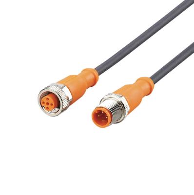 Chine IFM Connection cable EVC013 VDOGH040MSS0002H04STGH040MSS Connector: 1 x M12 Free from silicone; Halogen-free; gold-plated contacts; Drag chain suitability | part no : EVC013 à vendre