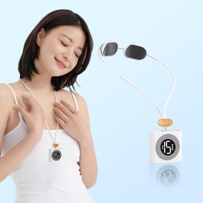 China Car Mini Portable Shoulder and Neck Physiotherapy Pulsed Heat Application Neck Care Device Multifunctional Massager Neck Massager for sale