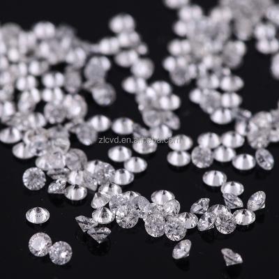 China Hpht Diamond 3.6-3.9mm DEF VS+ CVD Rough Diamond Loose Diamonds Small Round Brilliant Cut for sale