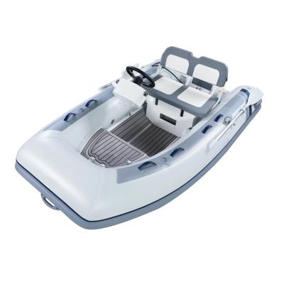 China Hot Selling ORCA PVC Hypalon Aluminum Aluminum Inflatable Boat Factory Wholesale Price Rib Boat 310 for sale