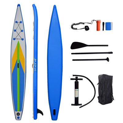 China 2021 unisex new inflatable paddle board sip board stand up racing paddle board for sale