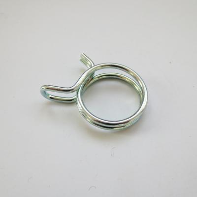 China Coil Custom 6mm-36mm Galvanized Steel Pipe Spring Wire Clamps for sale