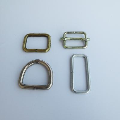 China Used In Bags 2mm 2.5mm 3mm 4mm 5mm 6mm Wire Size Bag Accessories Metal Wire Buckle for sale