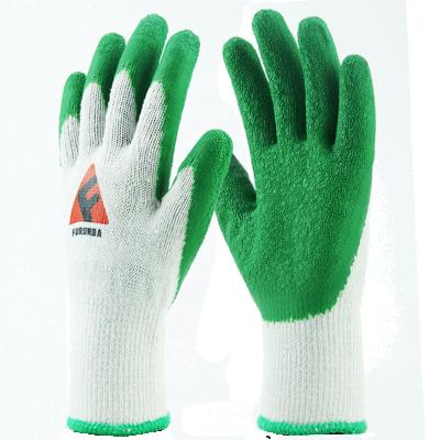 China Widely Use Smooth Latex Coated Gloves Crinkle Latex Coated Gloves for sale