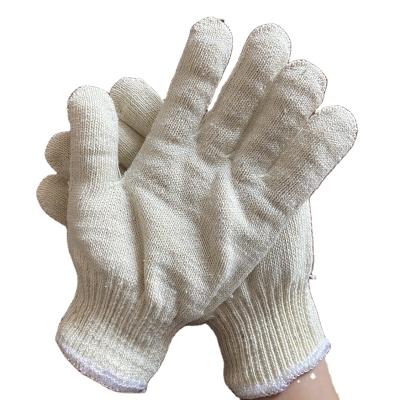 China 10 Gauge Seamless Knitted Cotton Work Gloves Cotton Polyester Blended TC Gloves for sale