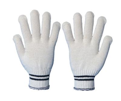 China 10 Gauge Cotton Lightweight White Gloves Seamless General Purpose Work Gloves For Warehousing for sale