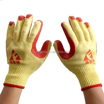 China Cotton / Rubber Gloves Rubber Fishing Rubber Dipped Gloves Industrial Rubber Gloves for sale