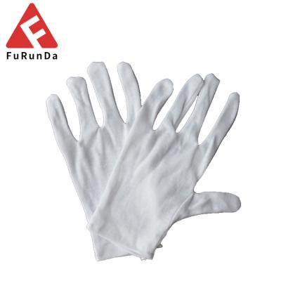 China TC 100% Cotton Inspection Working Gloves / Cotton Knitted Gloves / Cheap Work Gloves for sale