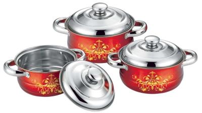 China Polishing Stainless Steel Pots And Pans , Professional Stainless Steel Cooking Pans for sale