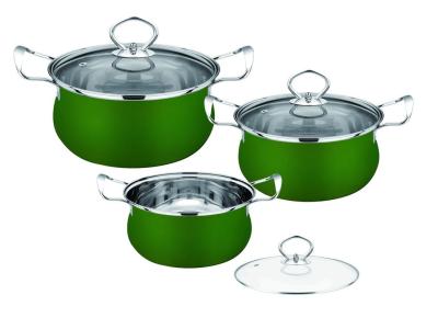 China ECO - Friendly Kitchen Pan Set , Ss410 # Stainless Steel Non Stick Cookware for sale