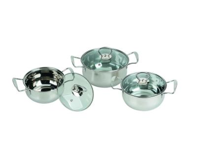 China Cocina del acero inoxidable que cocina grueso del sistema 0.5m m con la superficie pulida espejo en venta