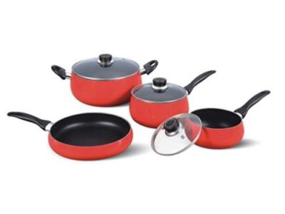 China Ss410 # Non Stick Induction Cookware Set , Induction Pots And Pans Set for sale