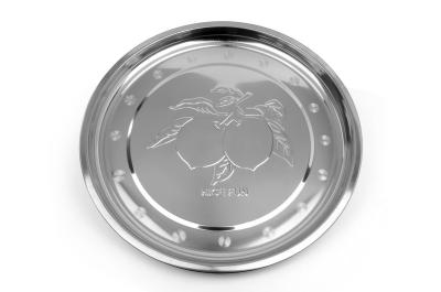 China Small Stainless Steel Tray For Restaurant Customized Logo Rust Resistant for sale