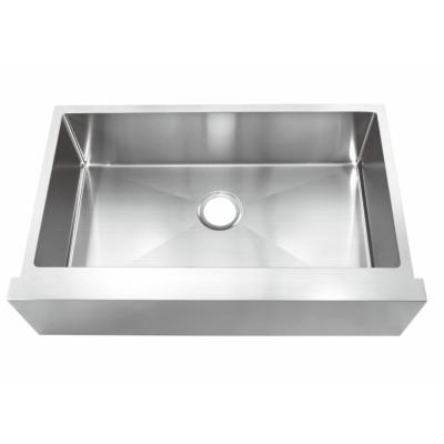 China Modern Design Single Basin Stainless Steel Kitchen Sink CUPC Certified for sale