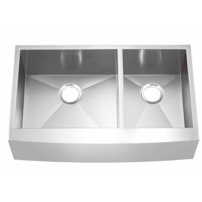 China Long Lasting 36 Inch Apron Sink , Apron Front Kitchen Sink Luxurious Satin Finish for sale