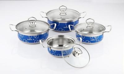 China Diseño profesional ECO de la moda de los sistemas del Cookware del acero inoxidable de la cocina - amistoso en venta