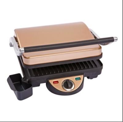 China 4 Slices Home Panini Grill With Ss Housing , Adjustable Temperature Control for sale